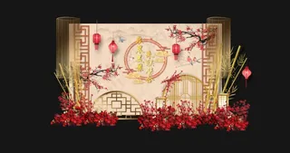 香槟新中式图片