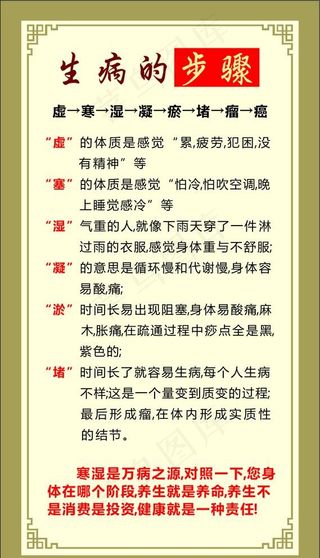 生病的步骤图片