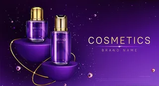 化妆品广告图片