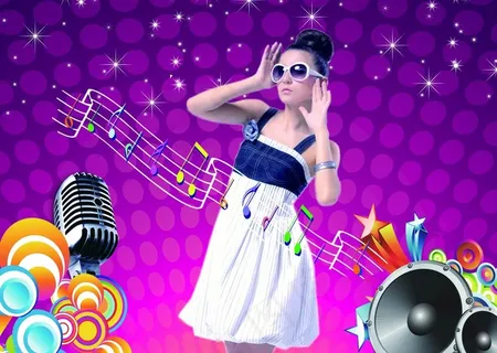 KTV时尚海报广告图片