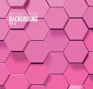 时尚六边形背景图片