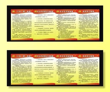 党建制度图片