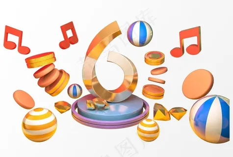 C4D创意艺术字图案图片 C4D创意艺术字图案图片