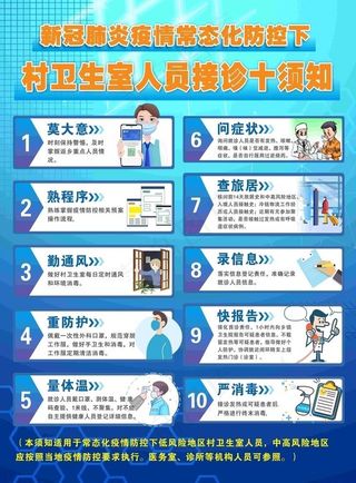 村卫生室人员接诊十须知图片