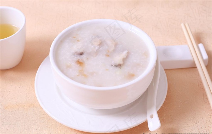 冬菜骨腩粥图片