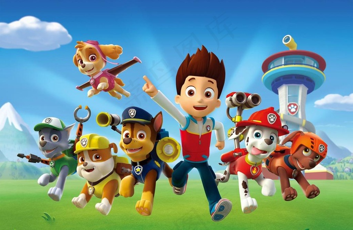 狗狗巡逻队图片