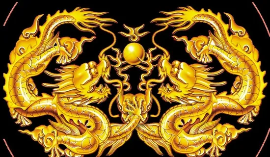 双龙戏珠图片