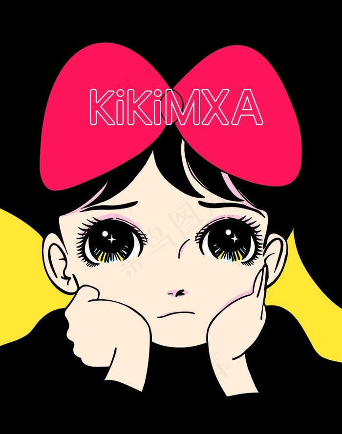 卡通女孩图片