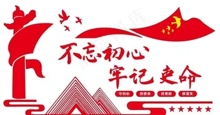 党建文化墙图片