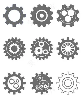 齿轮素材图片
