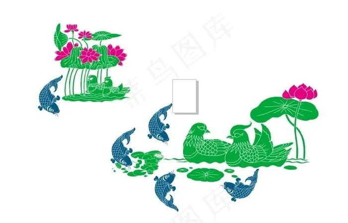 鱼图片cdr矢量模版下载