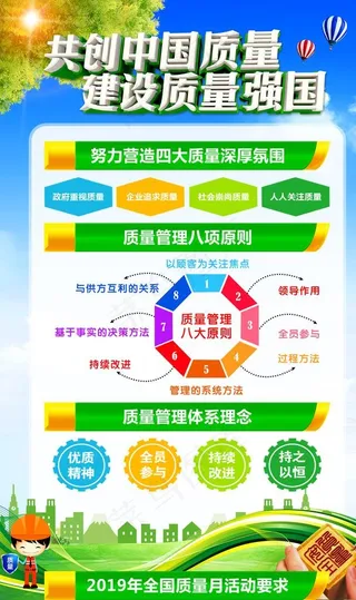 质量月宣传 共创中国质量 建设图片