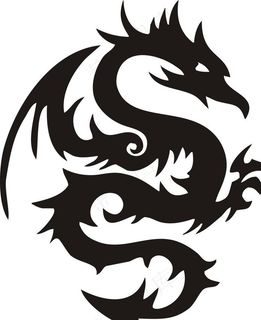 矢量图  龙图片