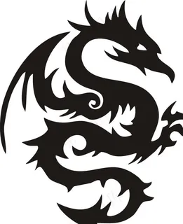 矢量图  龙图片 矢量图  龙图片
