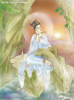 三十三观音之延命观音图片 三十三观音之延命观音图片