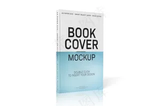 画册封面样机效果图贴图图片