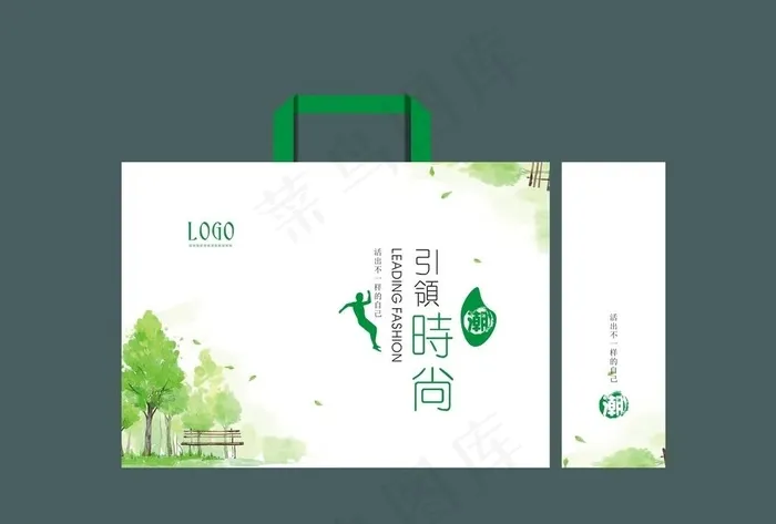 手提袋图片cdr矢量模版下载