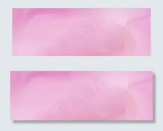 粉色梦幻banner背景图片