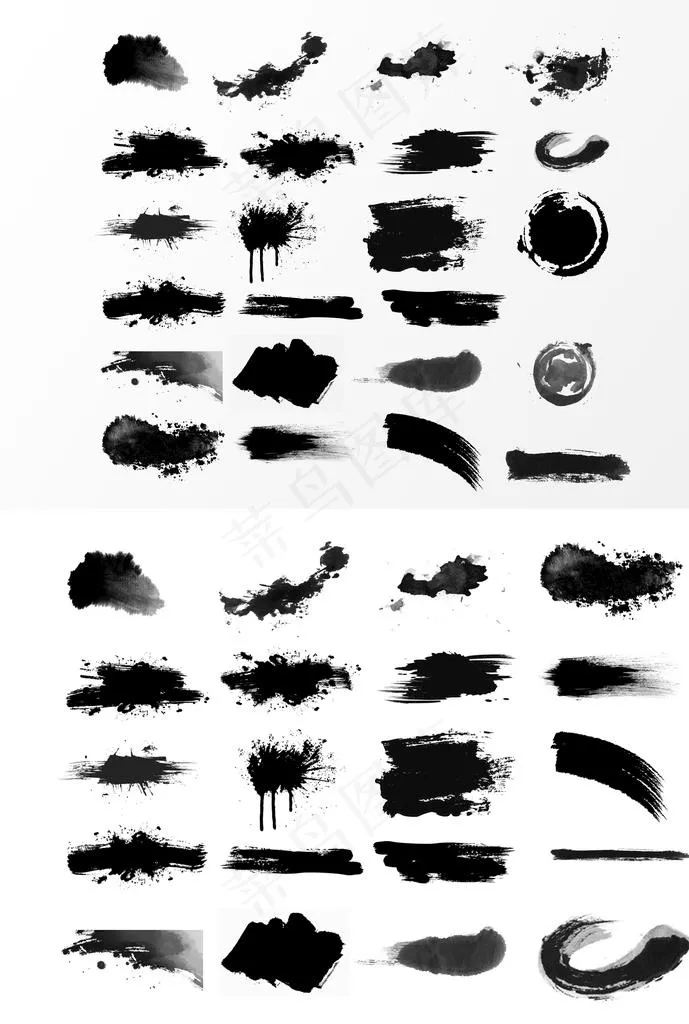 笔刷笔画图片(5017X7128(DPI:300))psd模版下载