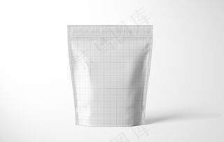 零食自封袋样机 模型图片