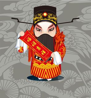 卡通京剧人物图片