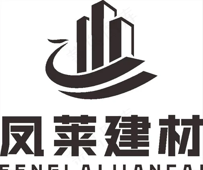 凤莱建材 LOGO 标志 商标图片cdr矢量模版下载