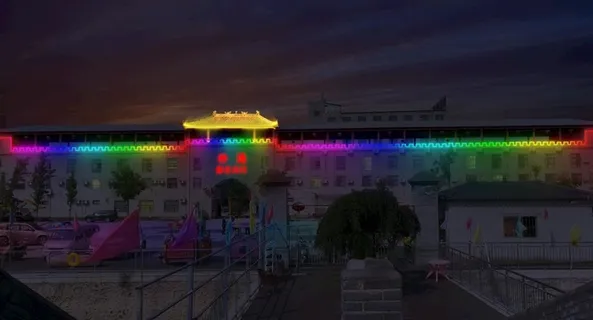 夜景亮化图图片 夜景亮化图图片