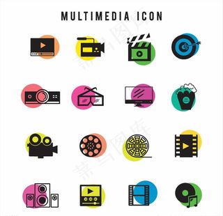 电影相关图标图片