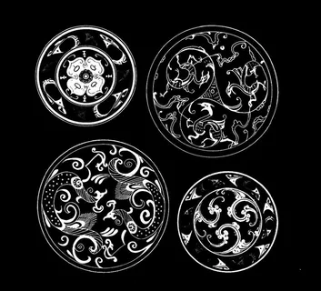 经典纹样 漆器图案图片