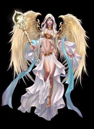 CG手绘人物图片