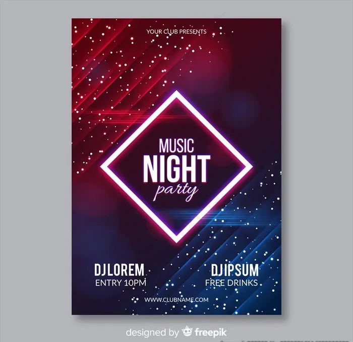 炫酷背景图片ai矢量模版下载