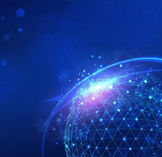 地球科技背景矢量素材图片