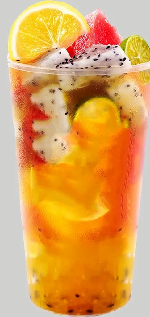 水果茶图片psd模版下载