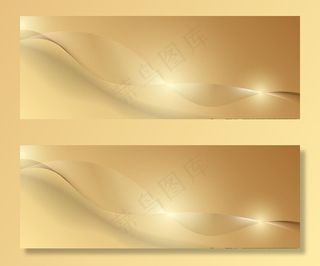 金色曲线图片