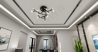 发光石膏线 发光项角线图片