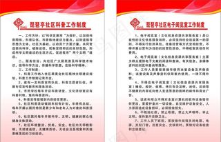 科普工作制度阅读室工作制度图片