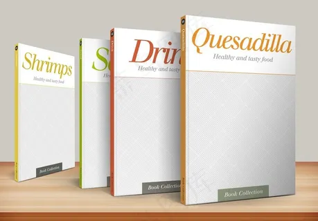 画册封面样机图片