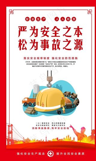 安全生产标语图片