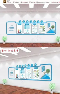 企业公司文化墙图片