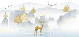 中式背景墙 中式背景素材 背景图片