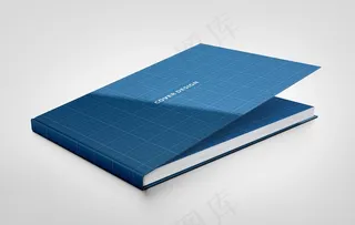 硬壳厚书籍样机图片