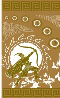 彝族 后羿 造型牌图片 彝族 后羿 造型牌图片