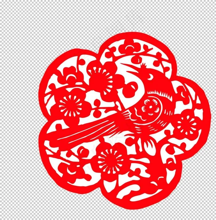 剪纸窗花图片