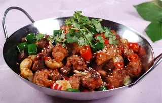 干锅香味鸡图片