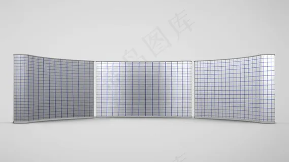 户外大屏广告展示样机图片