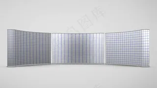 户外大屏广告展示样机图片