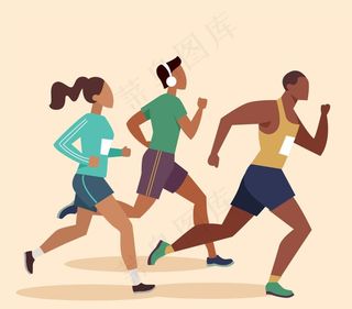运动 跑步 健身 人物图片