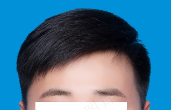 男头发素材图片