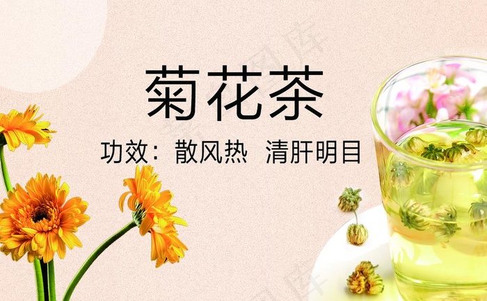 菊花茶图片