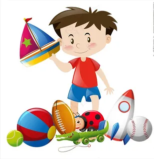 儿童和玩具图片